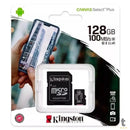 Cartão De Memória 128gb  Micro Sd Card Kingston Cl 10 - SDCS2/128GB