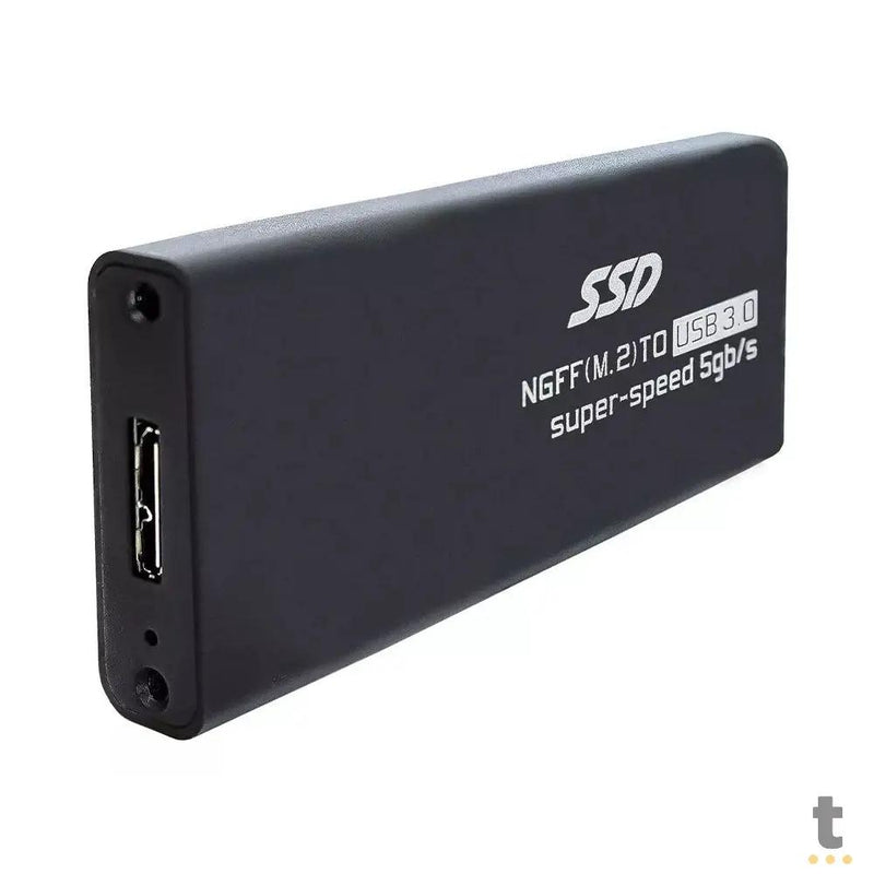 Case Adaptador Externo Para Ssd M.2 mSata Para Usb 3.0 - FY-665
