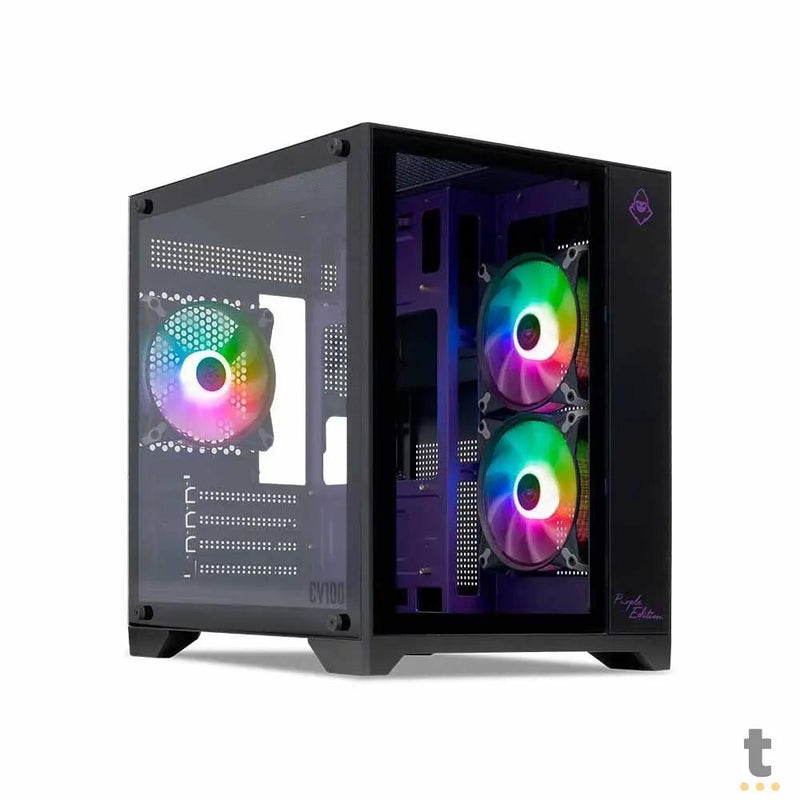 Computador Gamer Truedata Intel Core i3-12100f 3.3Ghz 16gb Ddr4 Ssd 480Gb Nvme RTX3060 12Gb Fonte 550w