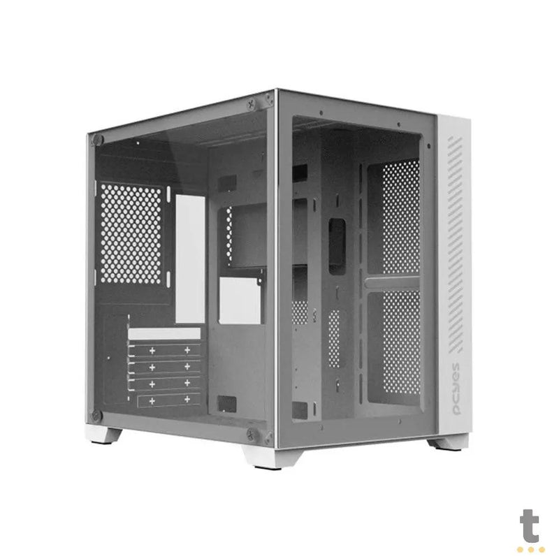 Computador Gamer Truedata Intel Core i5-12400f 16gb Ddr5 1Tb Ssd Nvme RTX 4060 8Gb White Edition Fonte 500w Branco