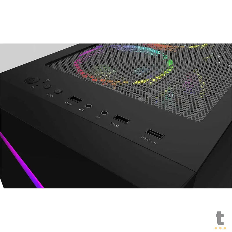 Computador Gamer Truedata Intel Core i7-14700f 3.4Ghz 64gb DDR5 Ssd 1Tb Nvme Pl Video RTX4070 12Gb Fonte 1000w