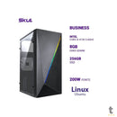 Computador Truedata Skul b300 Intel I3-4130 3.4Ghz 8gb Ssd 256gb Fonte 200w