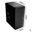 Computador Truedata b300 Intel I3-3220 3.4Ghz 8gb Ssd 256gb Fonte 200w - 215199