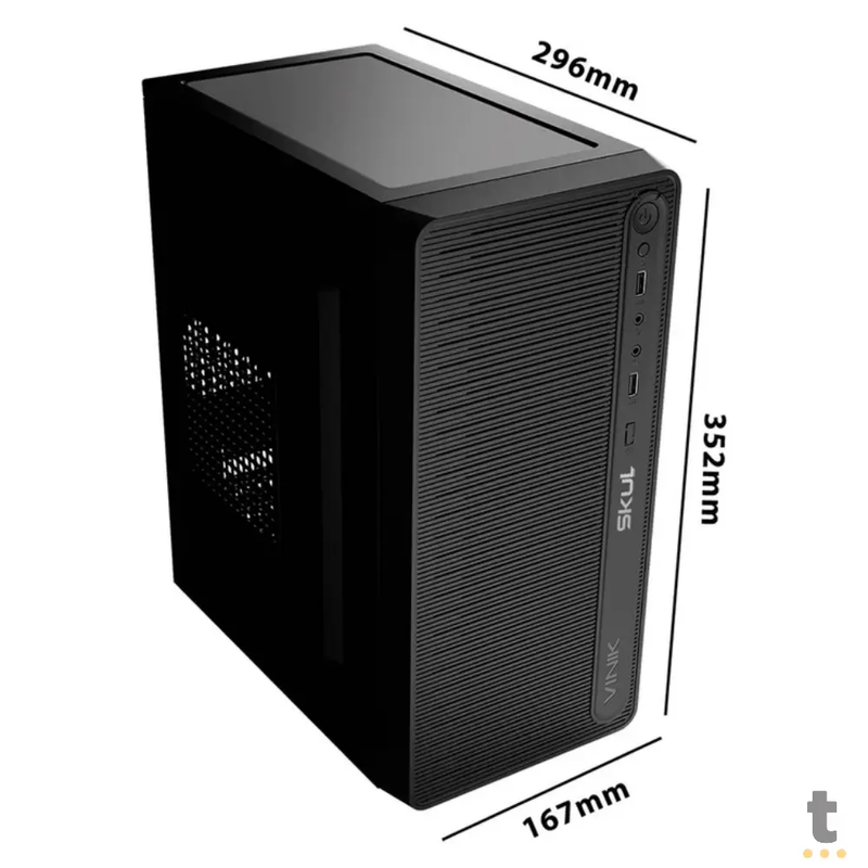 Computador Truedata b300 Intel I3-3220 3.4Ghz 8gb Ssd 256gb Fonte 200w - 215199