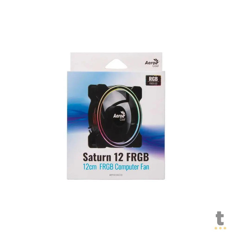 Cooler Fan Para Gabinete Aerocool Saturn 12 FRGB 120mm - 73850