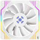 Cooler Fan Para Gabinete Fortrek Frosty Rainbow Branco 120mm - 83901