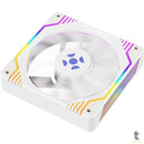 Cooler Fan Para Gabinete Fortrek Frosty Rainbow Branco 120mm - 83901