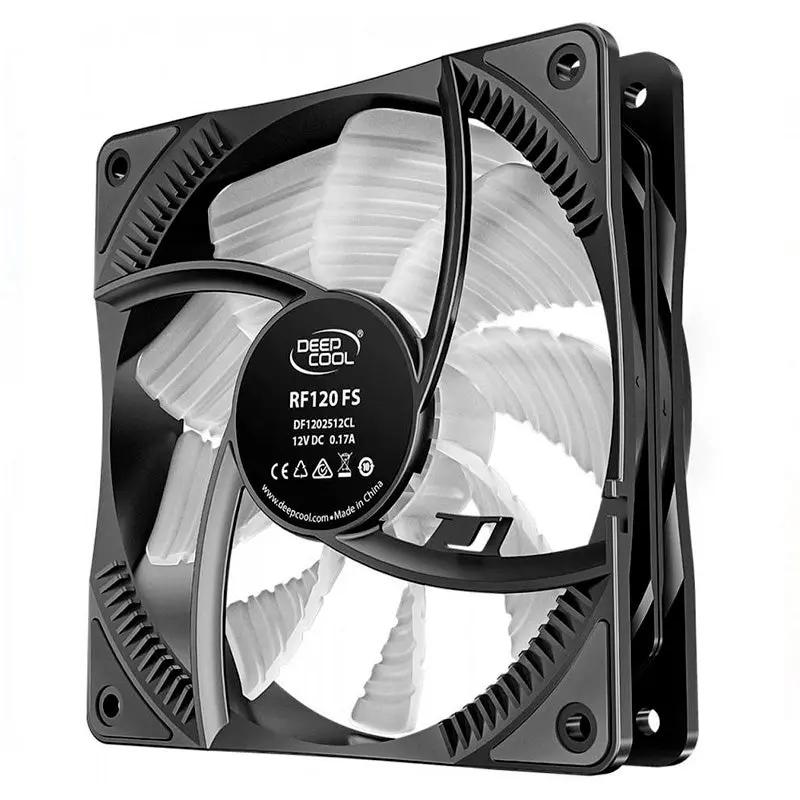 Cooler Fan para Gabinete Deepcool RF120 Fs Led 120mm - DP-FLED3-RF120-FS