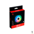 Cooler Fan para Gabinete PCYes Nix 2 ARGB 120mm 03 Pinos - FGNIX2