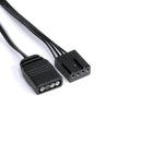 Cooler Fan para Gabinete PCYes Nix 2 ARGB 120mm 03 Pinos - FGNIX2