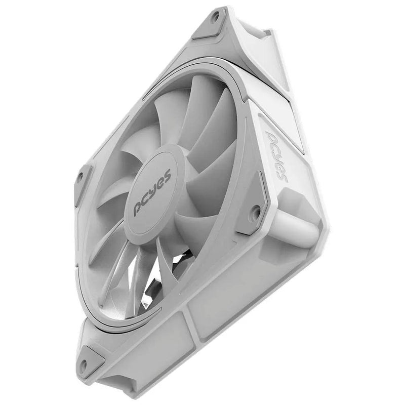 Cooler Fan para Gabinete PCYes Sangue Frio 3 Led ARGB 120mm 03 Pinos Branco - ARGBSF3WGBR