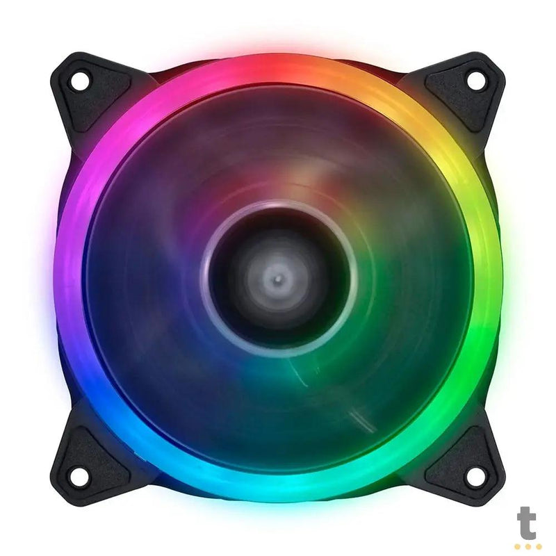 Cooler Fan para Gabinete Vinik Rainbow 120X120mm - VRINGRGB