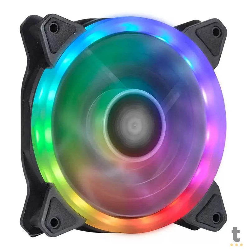 Cooler Fan para Gabinete Vinik Rainbow 120X120mm - VRINGRGB