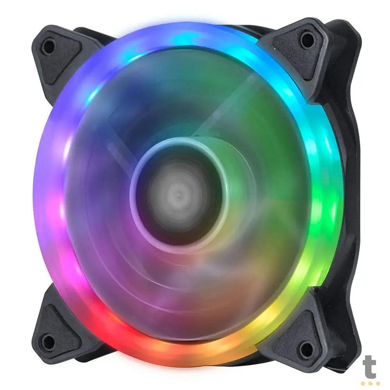 Cooler Fan para Gabinete Vinik Rainbow 120X120mm - VRINGRGB