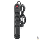 Filtro De Linha 5 Tomadas Megatron Bivolt 1m Preto - 300059