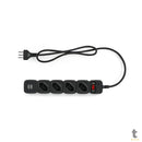 Filtro de Linha 4 Tomadas Intelbras C/ 2 Usb Preto EPE 204 - 4824205