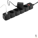 Filtro de Linha 4 Tomadas Intelbras C/ 2 Usb Preto EPE 204 - 4824205