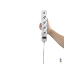 Filtro de Linha Protetor Eletronico 4 Tomadas Intelbras C/ 2 Usb Branco EPE 204 - 4824204