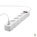 Filtro de Linha Protetor Eletronico 4 Tomadas Intelbras C/ 2 Usb Branco EPE 204 - 4824204