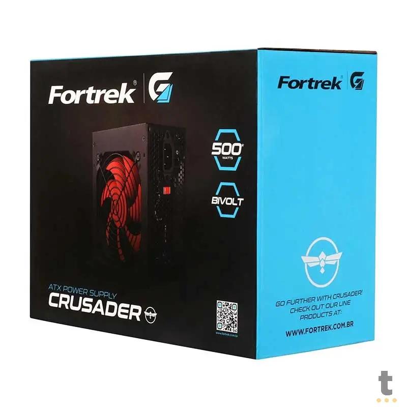 Fonte ATX 500W Fortrek Crusader - 76955