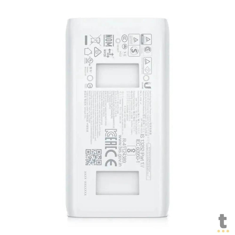 Fonte Injetor PoE Gigabit Ubiquiti 15W - U-POE-AF