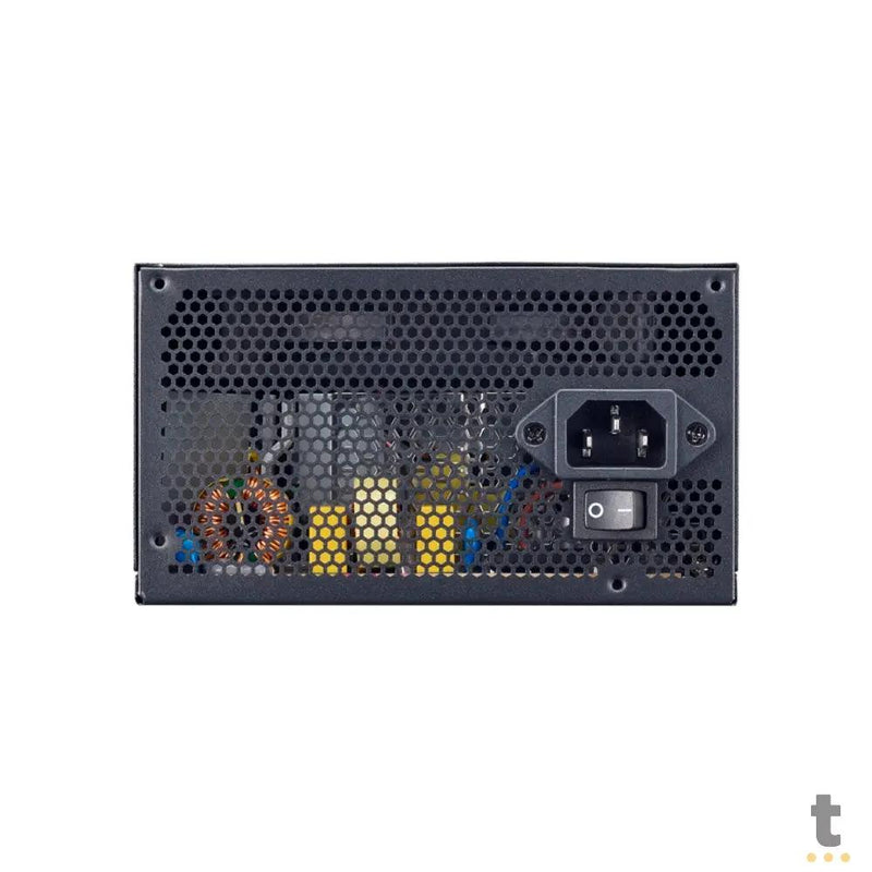 Fonte Real Atx 500w Cooler Master MWE 80 Plus Bronze PFC Ativo Preto -  MPE-5001-ACAAB-WO