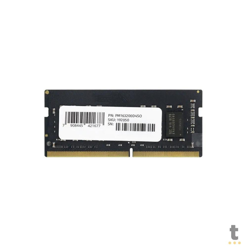 Memoria para Notebook Ddr4 16gb 3200mhz PCYes Sodimm - PM163200D4SO