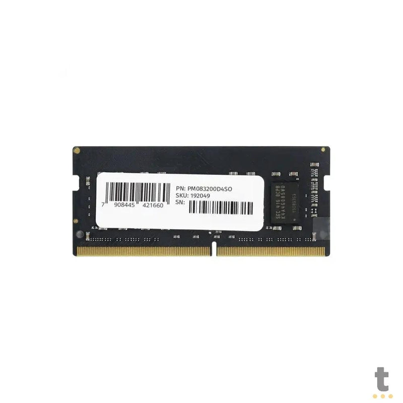 Memoria para Notebook Ddr4 8gb 3200mhz PCYes Sodimm - PM083200D4SO