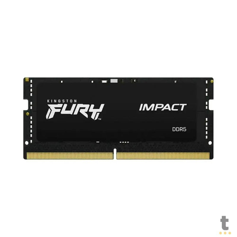Memoria para Notebook Ddr5 16gb 5600Mhz Kingston Fury Impact 11V Black - KF556S40IB16