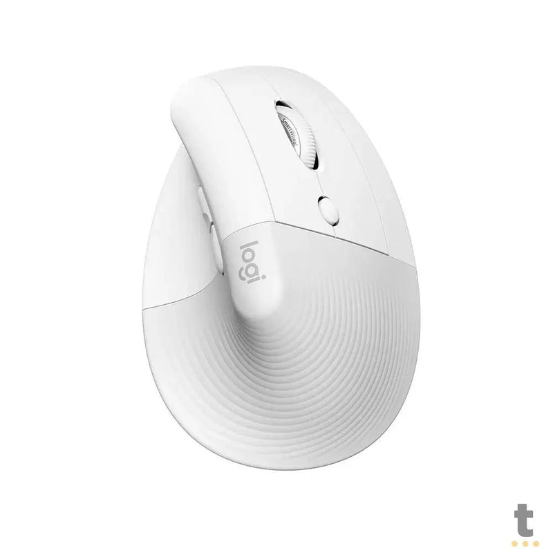 Mouse Ergonomico Sem Fio Logitech Lift Vertical Usb Branco Wireless / Bluetooth - 910-006469