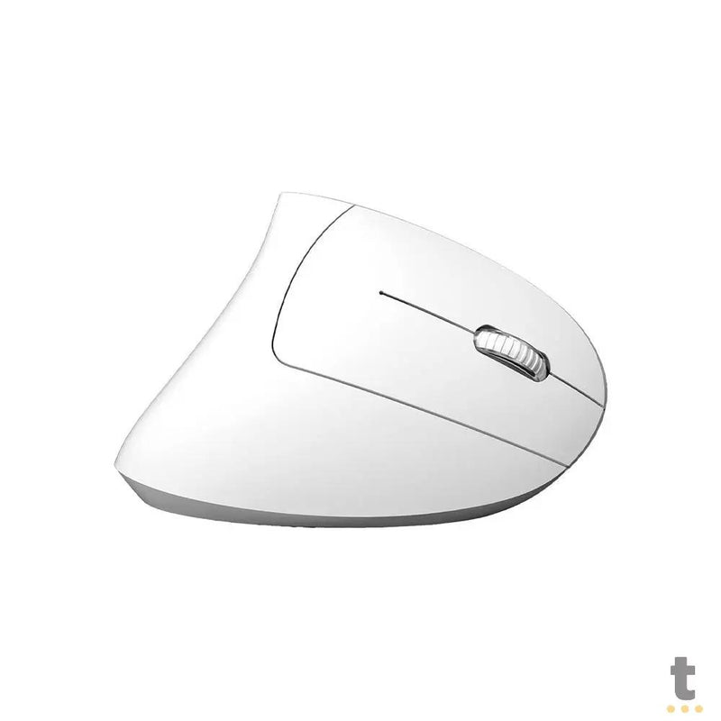 Mouse Ergonomico Sem Fio Recarregavel Vinik Power Fit Pm300 Vertical USB Branco - CP265455