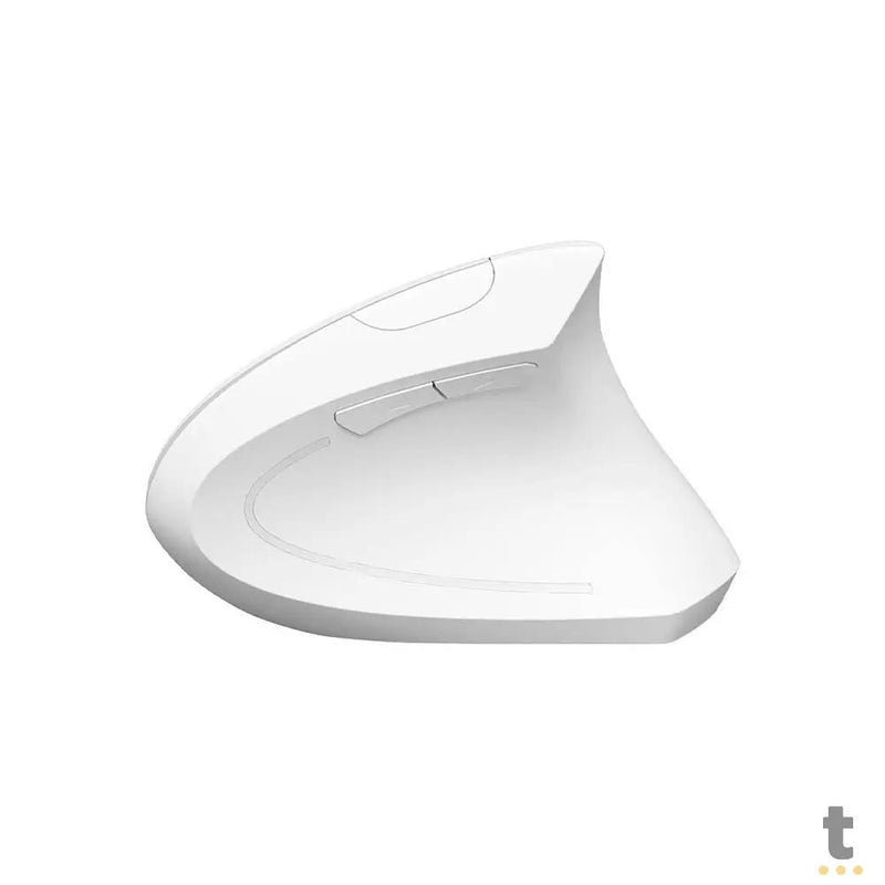 Mouse Ergonomico Sem Fio Recarregavel Vinik Power Fit Pm300 Vertical USB Branco - CP265455