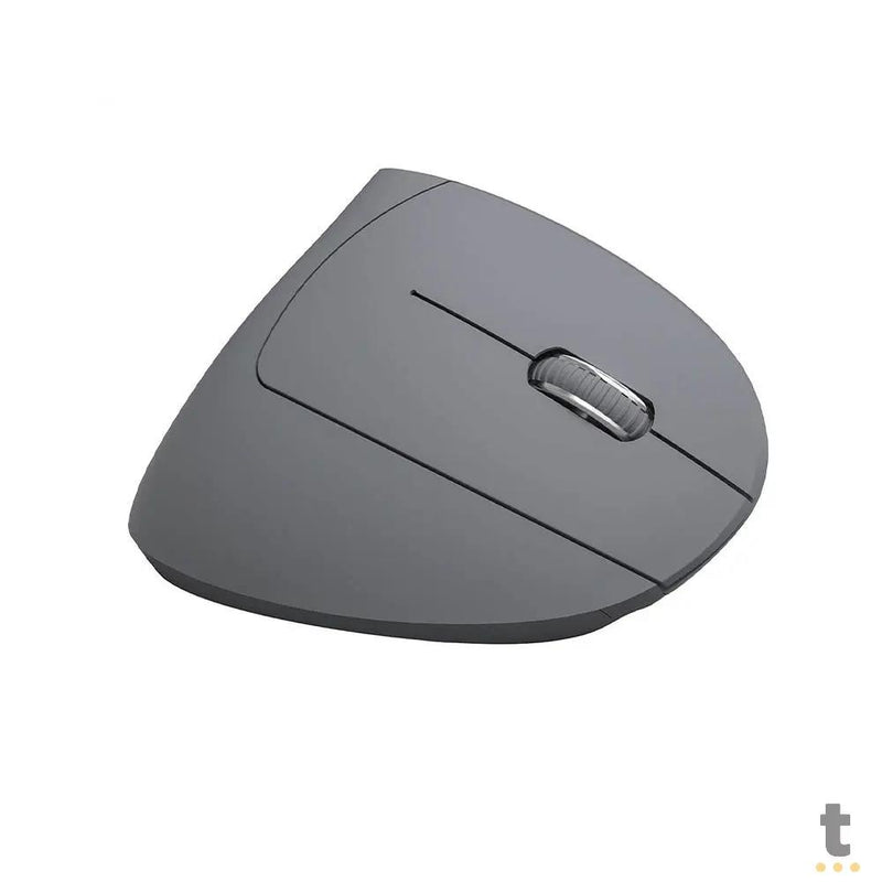 Mouse Ergonomico Sem Fio Recarregavel Vinik Power Fit Pm300 Vertical USB Cinza - CP265457