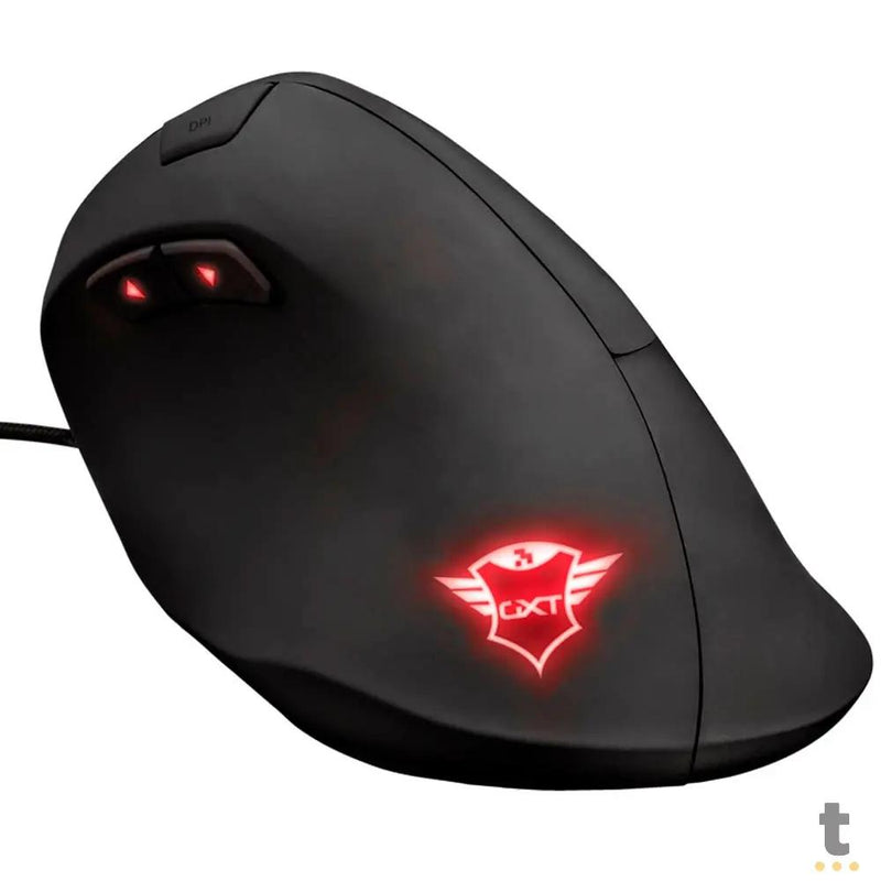 Mouse Ergonomico Usb Trust GTX144 REXX Rgb 10000dpi Preto - 22991