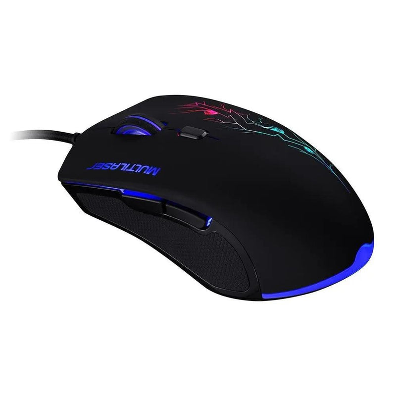 Mouse Gamer Multilaser 3200DPI 7 Cores LED - MO276