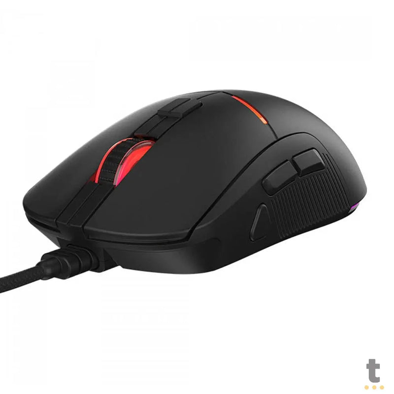 Mouse Gamer PCYes Argus 8 Botões 12400dpi RGB - PMGABV