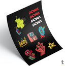 Mouse Gamer PCYes Gaius 6 Botoes 12400dpi RGB Preto - PMGGBV