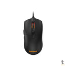 Mouse Gamer PCYes Malus Black Vulcan 6 Botões 12400dpi RGB - PMGHBV