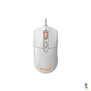 Mouse Gamer PCYes Malus White Ghost 6 Botões 12400dpi RGB - PMGMWG