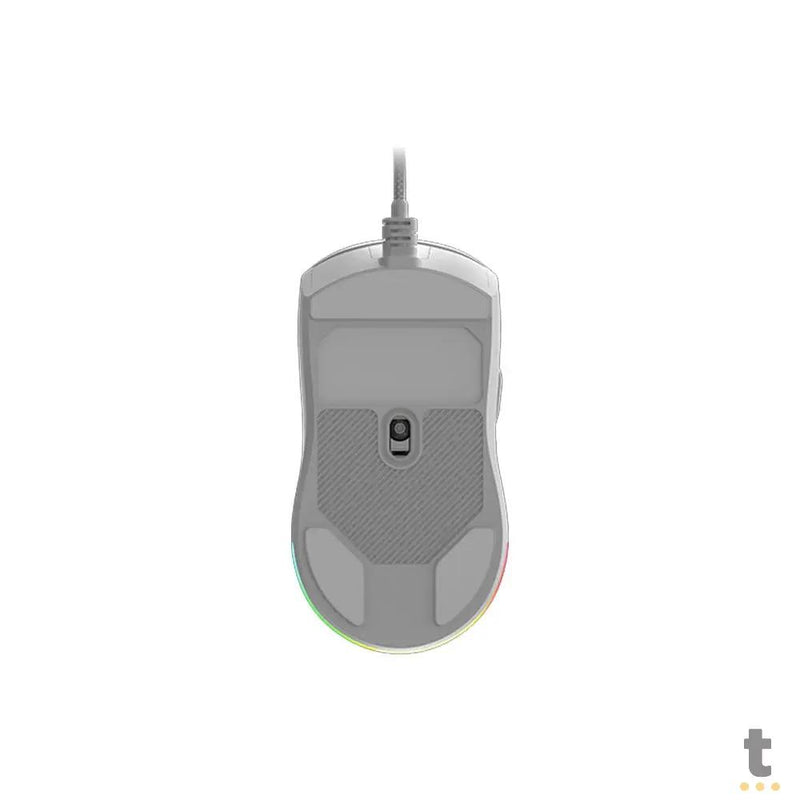 Mouse Gamer PCYes Malus White Ghost 6 Botões 12400dpi RGB - PMGMWG
