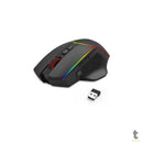 Mouse Gamer Redragon Axe Pro 8000dpi 7 Botões Preto RGB - M814RGB-PRO