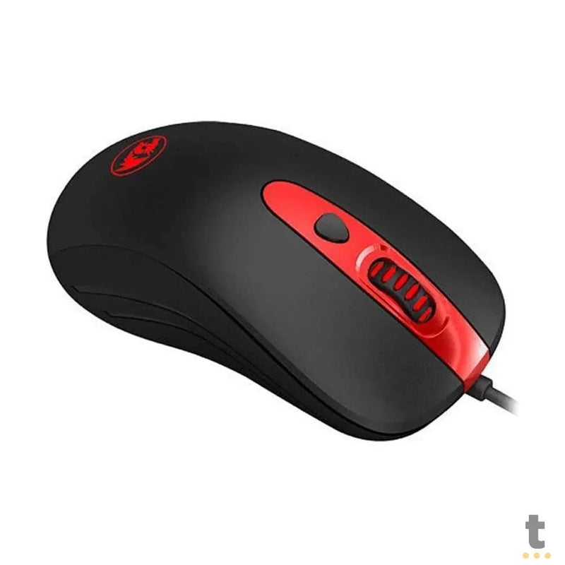 Mouse Gamer Redragon Cerberus 6 Botões 7200dpi Preto e Vermelho - M703
