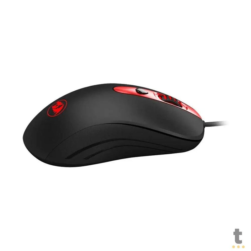 Mouse Gamer Redragon Cerberus 6 Botões 7200dpi Preto e Vermelho - M703