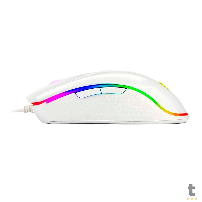 Mouse Gamer Redragon Cobra Lunar Branco RGB - M711W