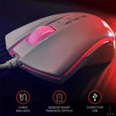Mouse Gamer Redragon Cobra Lunar Branco RGB - M711W