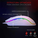 Mouse Gamer Redragon Cobra Lunar Branco RGB - M711W