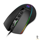 Mouse Gamer Redragon Emperor Chroma 12400dpi Preto RGB - M909-RGB