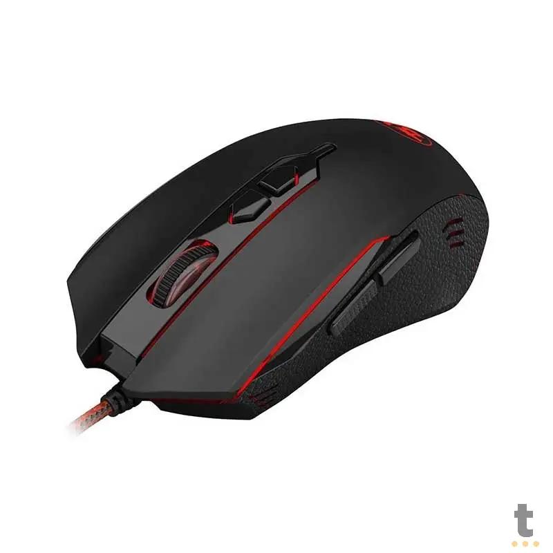Mouse Gamer Redragon Inquisitor 2 6 Botoes 7200 Dpi Black / Red - M716A
