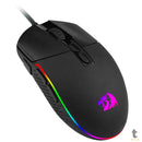 Mouse Gamer Redragon Invader 7 Botões 10000dpi Preto RGB - M719-RGB