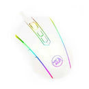 Mouse Gamer Redragon Memealion Lunar White RGB - M710W-RGB